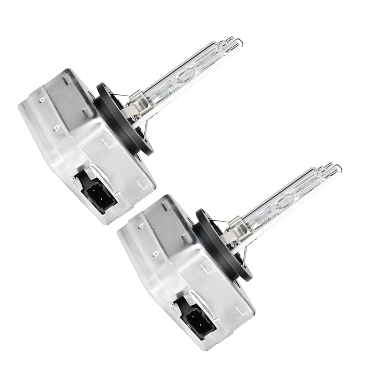 Lampadine per fari allo xeno D1S, sostituzione lampada frontale bianca da 2 pezzi 35W 6000K, con cablaggio isolato anti-interferenza Parti di illuminazione automobilistiche