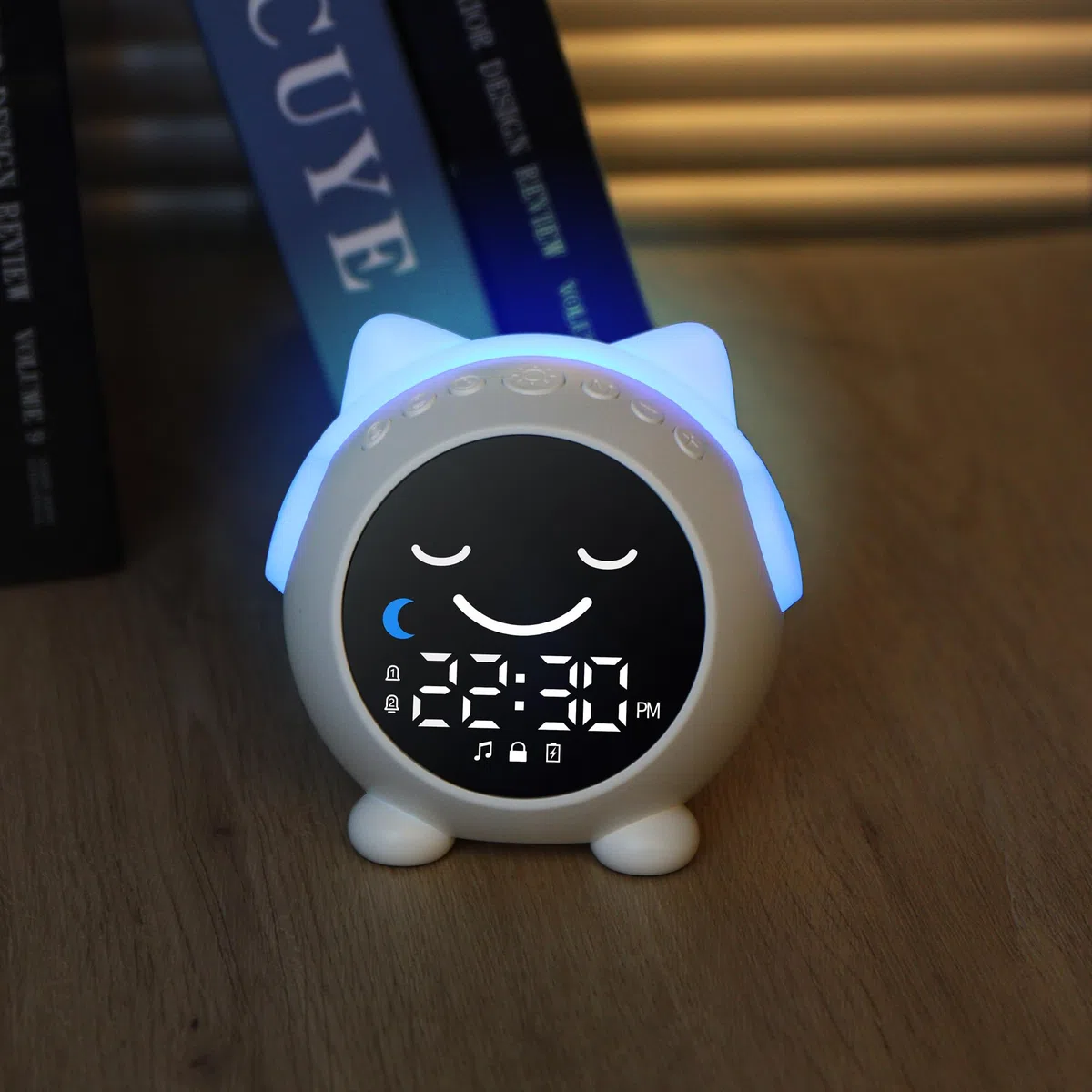 Sveglia per bambini, orologio OK to Wake con luce notturna. Timer Nap Timer, sveglia per bambini, allenamento per il sonno dei bambini, decorazione per la cameretta, idea regalo per