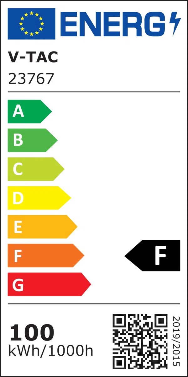 V-TAC Faro LED da Esterno 100W - [Chip Samsung + Tecnologia RLE + Innovativa Copertura in Policarbonato] - Alta Luminosità: 10000 Lumen - IP65 - Faretto LED Casa, Garage, Magazzino - Luce CCT 3 IN 1