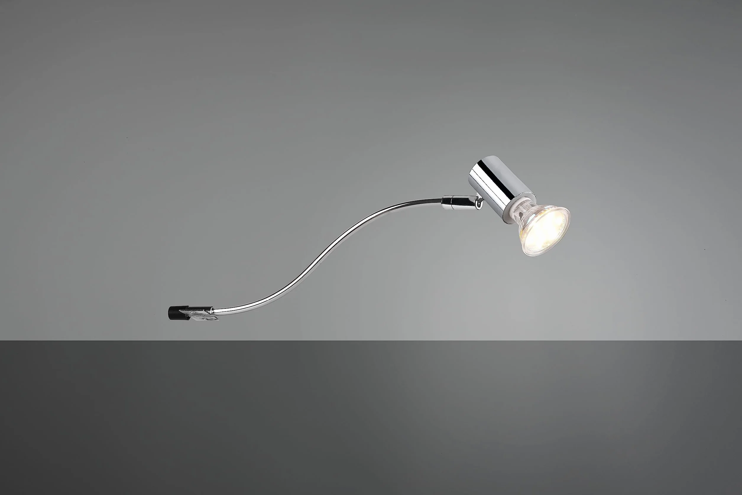 TRIO, Applique, Giada 1xGU10, max.5,0 W Finitura: Metallo, Cromo L:5,4cm, L:34,0cm, A:11,4cm IP44IP44,Senza illuminante