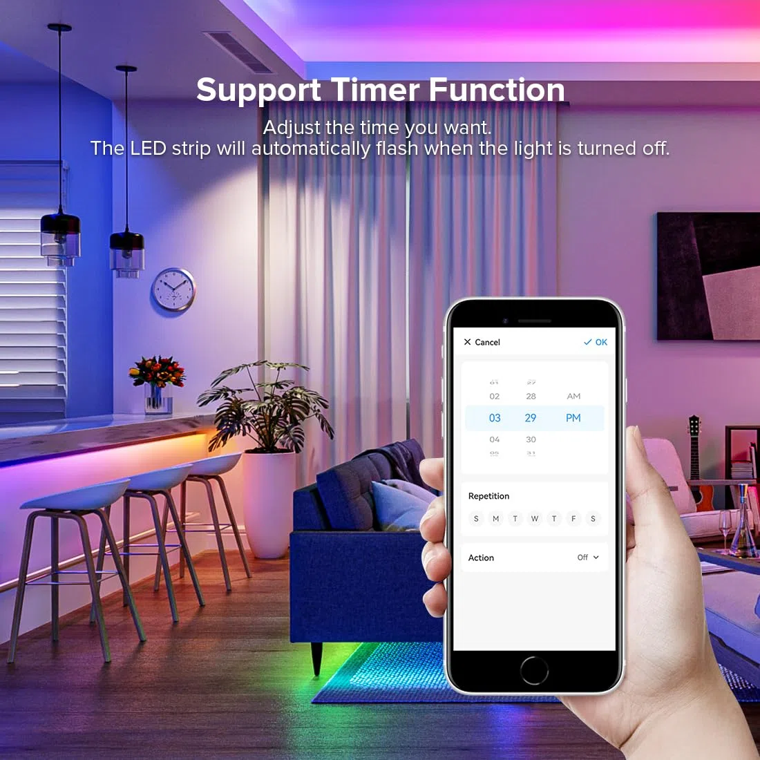 BTF-LIGHTING SP530E 2.4GHz Controller LED WiFi Bluetooth 12in1 compatibile con strisce LED WS2812B SK6812 WS2811 FCOB CCT 5050RGB/RGBW con controllo APP Alexa Google Assistant