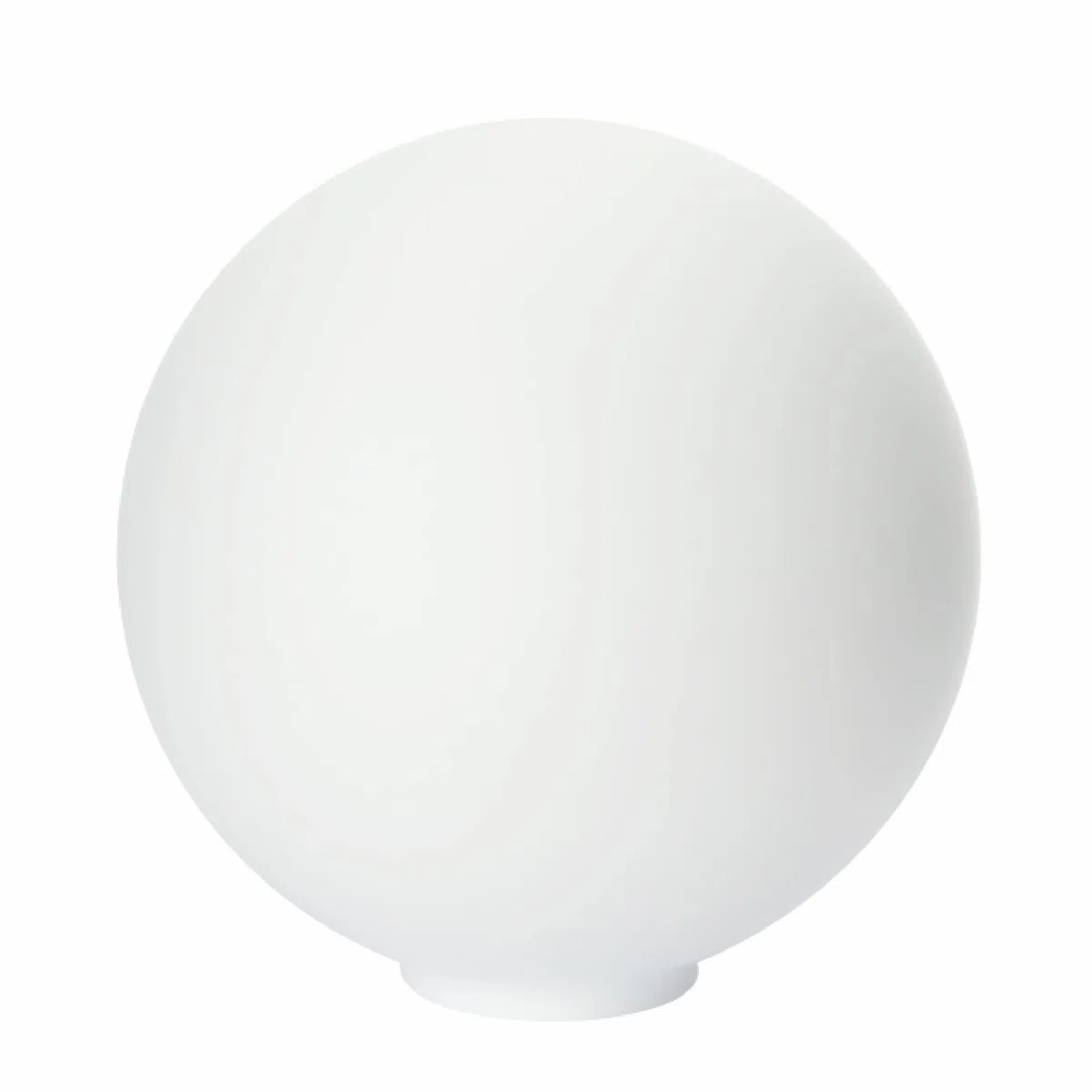 Sfera di vetro di ricambio, 135mm, dimensione del foro: 42 mm, E14, bianco opaco