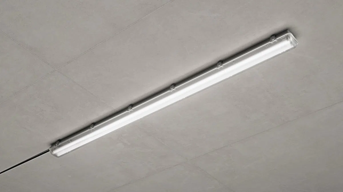 Philips Lighting 36602999 36605099 Ledinaire WT050C 2 x TLED L1500 - Lampada LED T8, colore: Grigio chiaro