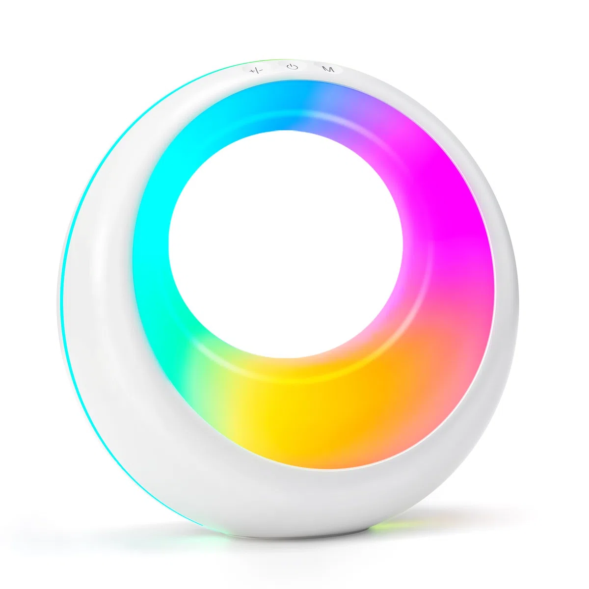 Auxmir Luce Notturna Bambini, Lampada da Comodino Touch, Abat Jour da Comodino Telecomando, Funzione Timer, Ricaricabile 2000mAh, 7 Colori RGB, 9 Modalità, Dimmerabile, per Camera da Letto, Soggiorno
