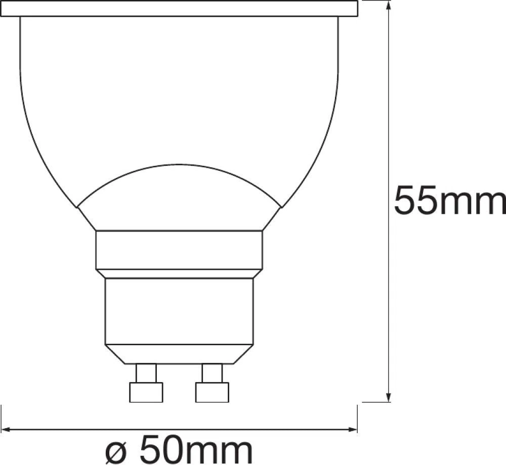 LEDVANCE Lampada con riflettore a LED intelligente con tecnologia WiFi, base GU10, colore della luce variabile (2700-6500K), dimmerabile, sostituzione per 40W, SMART+ WIFI SPOT GU10, confezione da 3