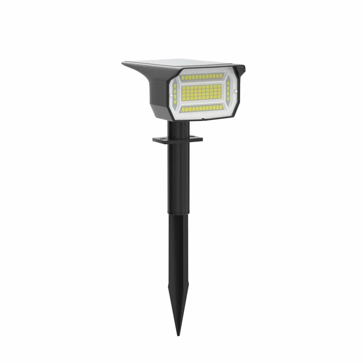 LOTMOS 3Pcs Faretti Solari da Esterno, 72 LED Lampade da Giardino 3 Modalità IP67 Impermeabile Luce per Cortile, Patio, Vialetto, Alberi