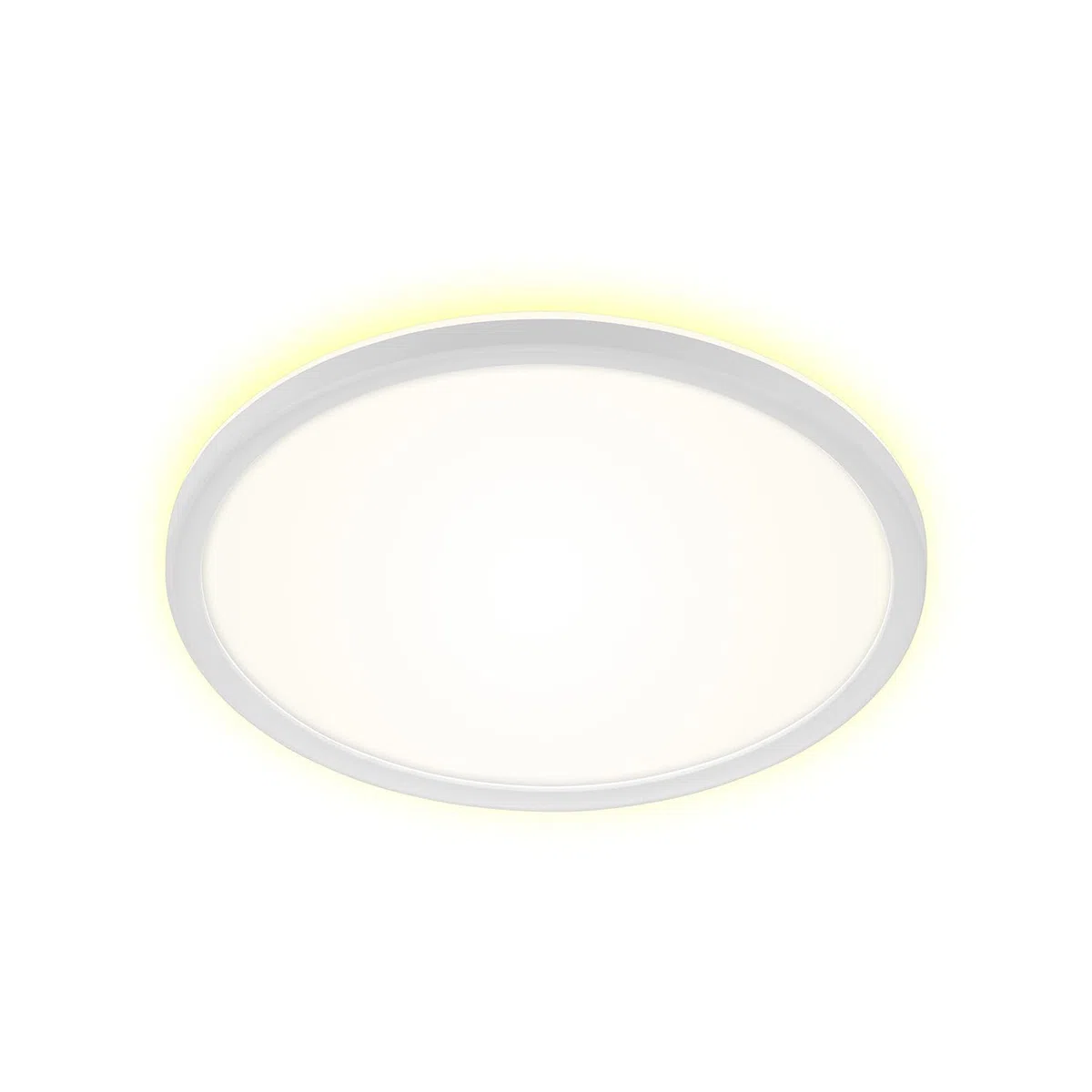 Briloner - Plafoniera da bagno a LED con retroilluminazione, lampada da bagno a LED IP44, ultrapiatta, luce bianca neutra, bianca, 290x35 mm (DxH)