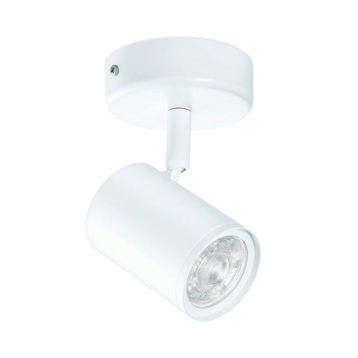 WiZ Faretto Smart Imageo WiFi, Luce Bianca da Calda a Fredda Dimmerabile, 5W, Bianco, Tecnologia SpaceSense, Controllo Vocale (Alexa, Apple HomeKit, Google Home)