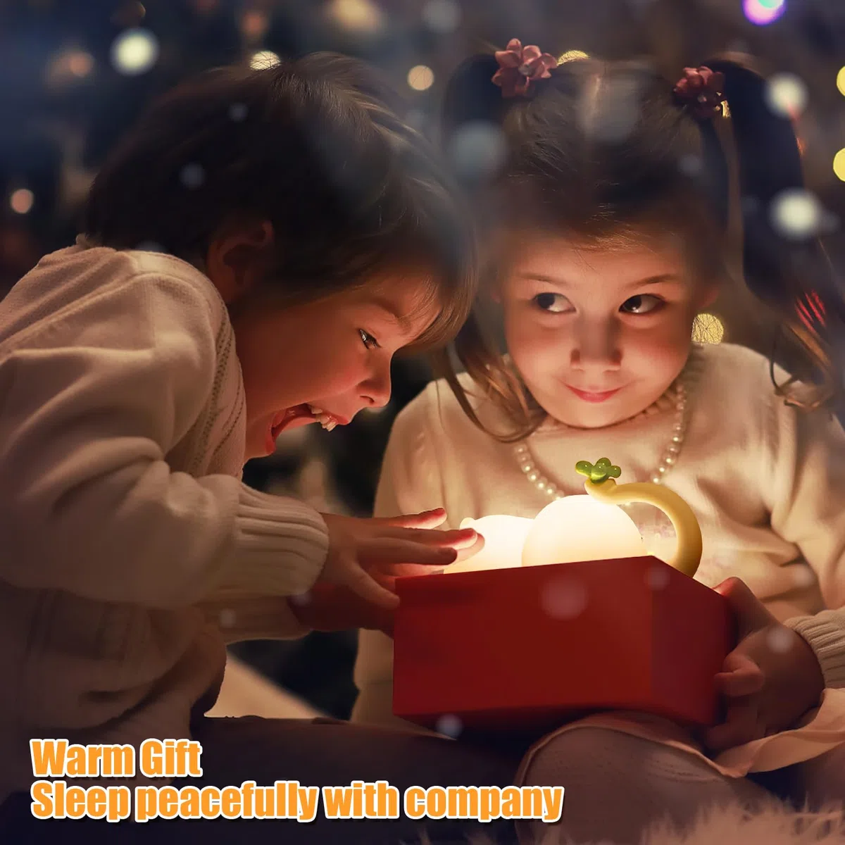 Luce Notturna Bambini, Silicone Lampada da Comodino Neonato Con Funzione Timer, Luce Notturna Bambini Ricaricabile, Lampada Notturna Touch, Luce Notturna per Regalo Neonato Ragazza Ragazzo