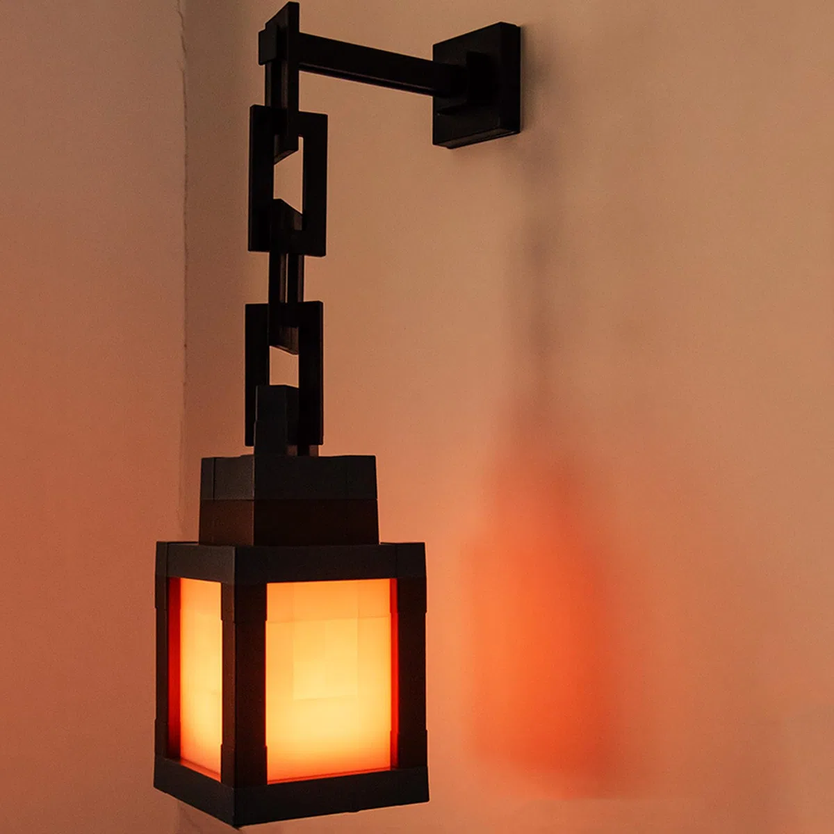 Lampada Notturna Pixelata 3D con Effetto Night Light USB Ricaricabile, 16 Colori LED con Switch Touch e Telecomando, Illuminazione da Parete o da Tavolo per Decorazioni Camera da Letto