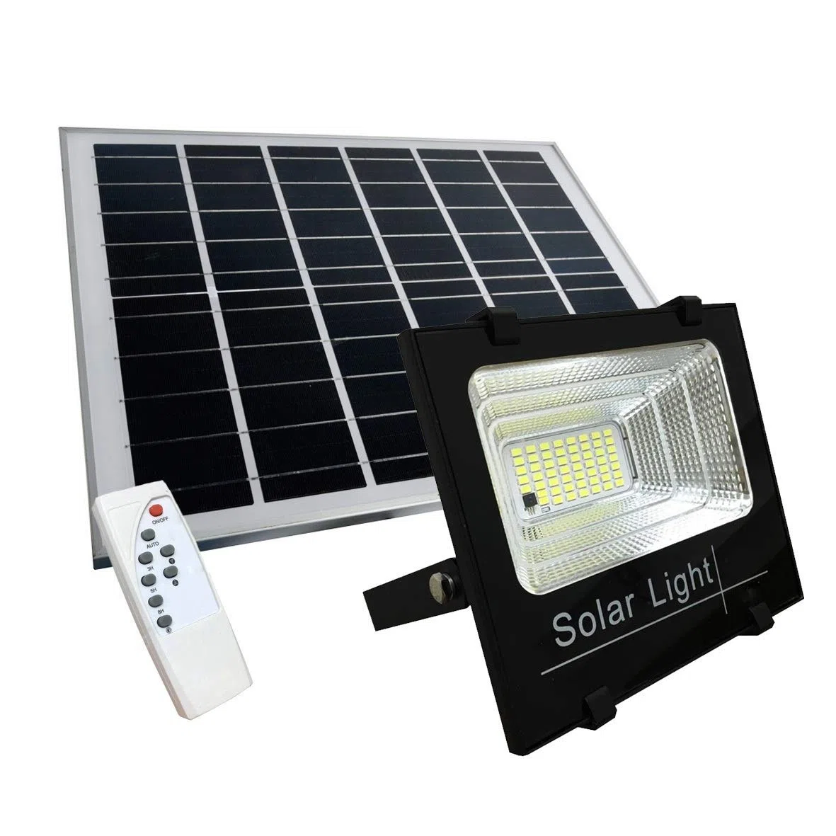 TEMPO DI SALDI Faro A Led Da 50W SMD Luce Bianca Con Pannello Solare, Sensore E Telecomando