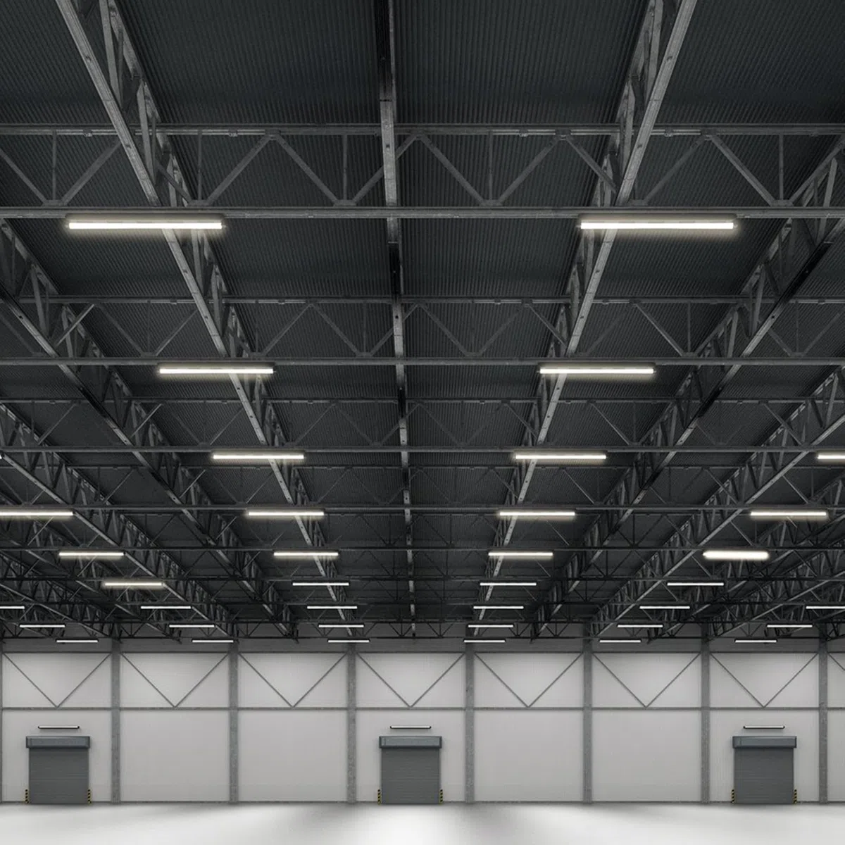 V-TAC Plafoniera LED Impermeabile 120 CM - [CREE LED - TK-SERIES ] - 36W - Lampada da Esterno IP65 per Soffitto e Parete - 4320 Lumen - PC BODY - Garage, Negozio, Magazzino - Luce Naturale 4000K