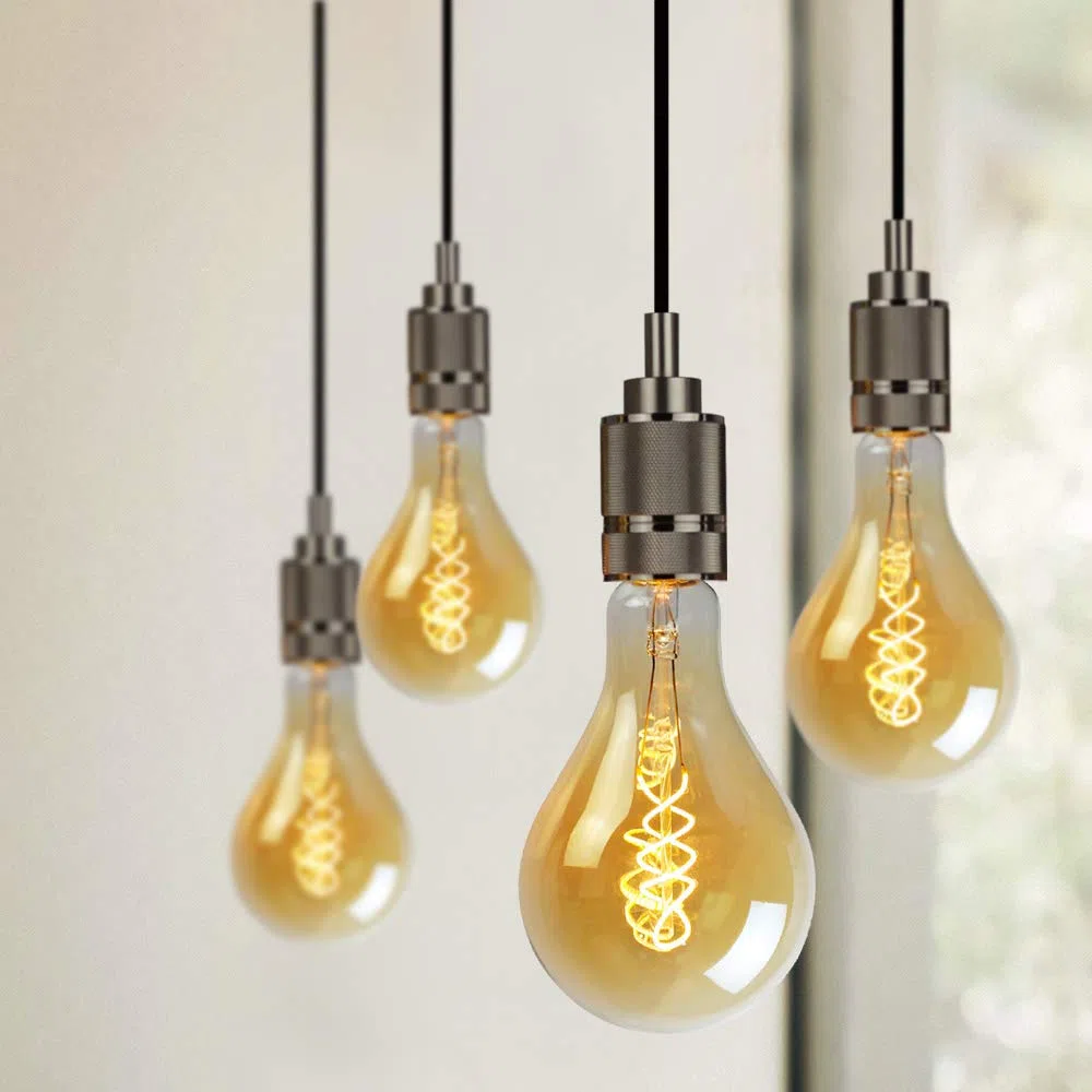 LightingDesigner Grandi dimensioni lampadina Edison A110/PS35 morbido filamento LED 4 W dimmerabile lampadina antico vintage